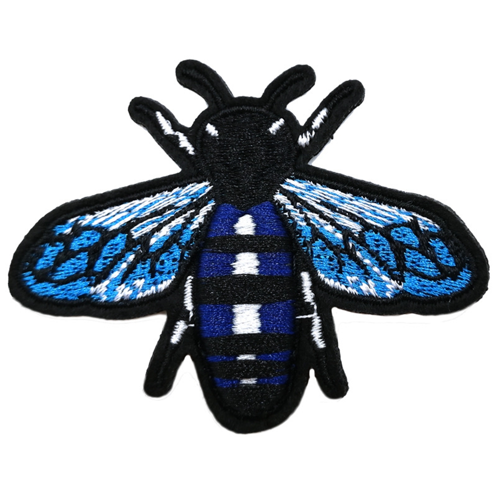 Craftisum 10 PCS BEE EMBROIDERED IRON ON PATCHES APPLIQUE DIY CL
